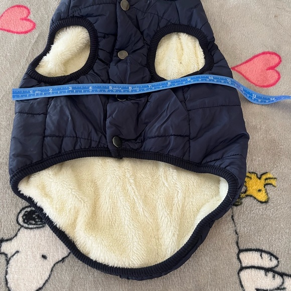 — Fleece Lined Warm Dog Jacket for Small Dog/Puppy - Picture 5 of 6